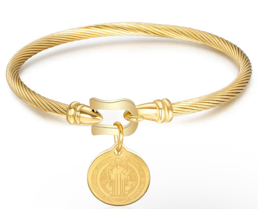 “Saint Benedict”Charm Bracelet