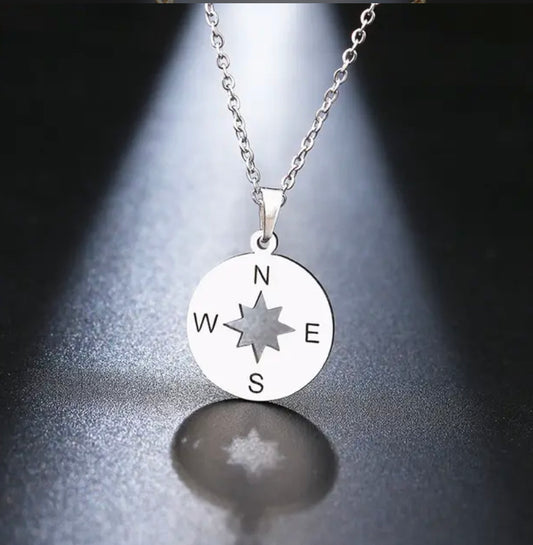 “Find My Way” Compass Necklace