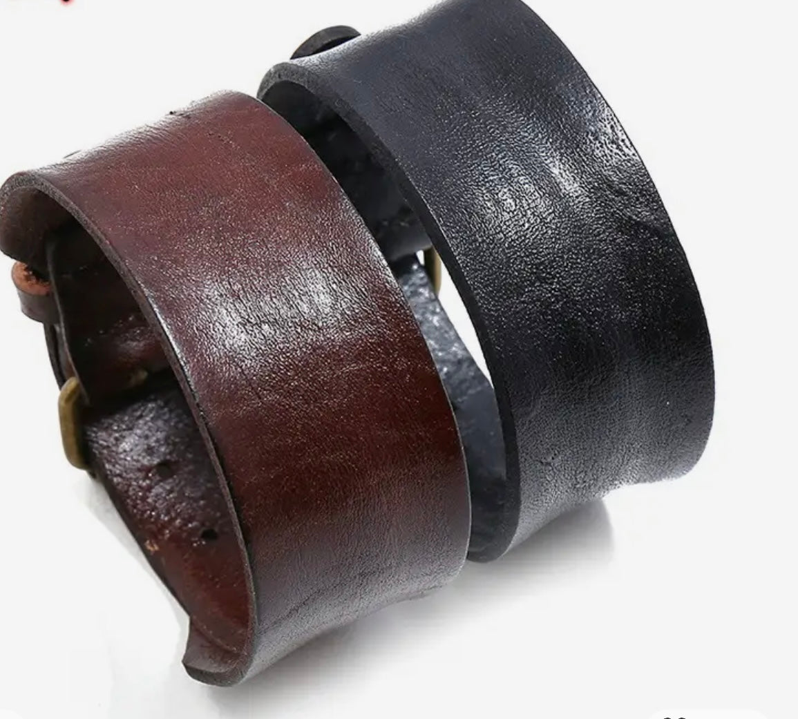 Vintage Leather Bracelet